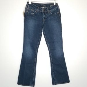Silver Suki Boot Cut Jeans